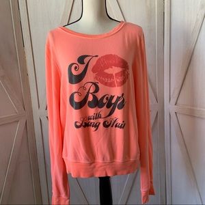 WILDFOX ❤️ I ONLY💋 KISS Sweatshirt